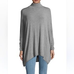 Free People We The Free Gray Dolman Sleeve Oversized Tunic Top M